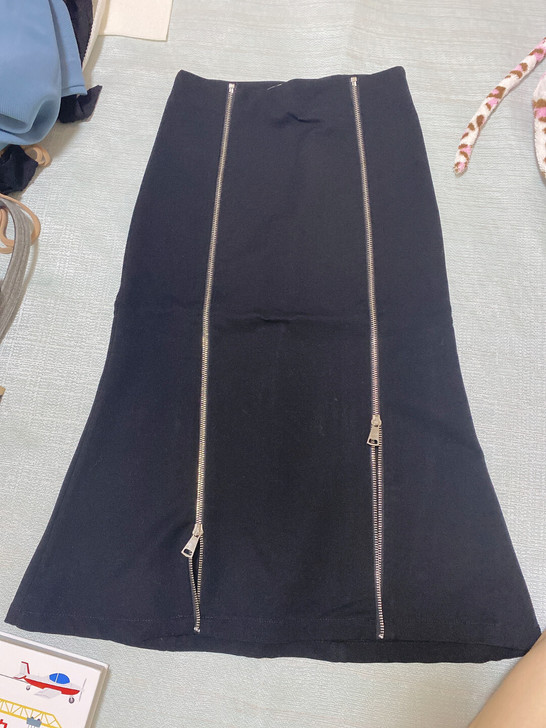 人鱼家黑色鱼尾裙