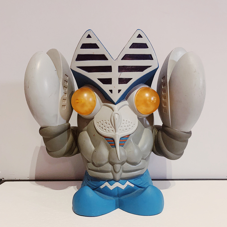 奥特曼发声储蓄罐 初代奥特曼 巴尔坦星人