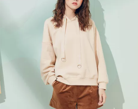 SYMA·SDOR/诗曼朵 常规版型连帽卫...