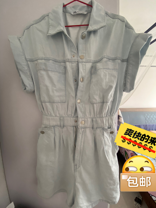 Zara连体裤，很新，xs