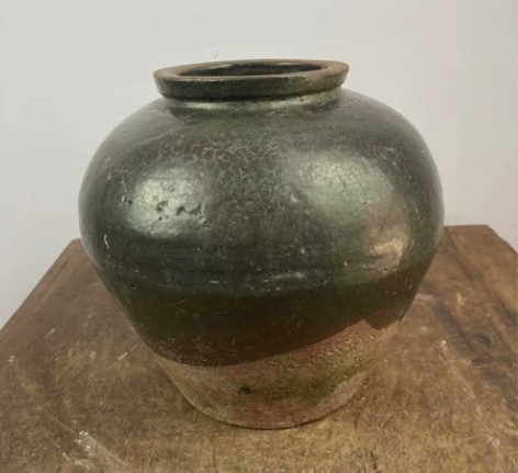案头小件，花器 民俗粗陶，案头小件，罐子有...