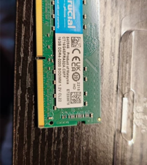 笔记本内存 DDR4 3200 16G✘2...