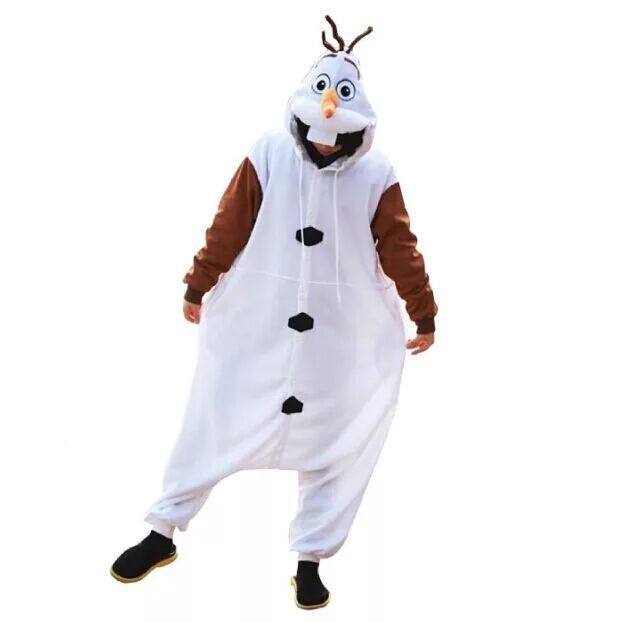 冰雪奇缘FORZEN可爱雪宝COS服雪人扮...