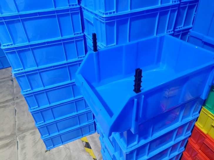 货架斜口塑料零件盒组合式斜口箱五金螺丝零件...