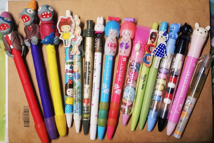 圆珠笔童年的回忆许多款已经绝版！淘宝买不到了