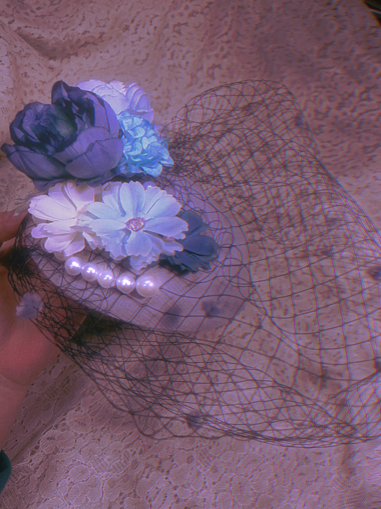 服装设计 纯手工制作礼帽 优雅时尚帽子女英...