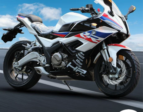 全新魔影S450双缸水冷摩托车跑车趴赛重型...