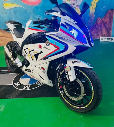 牌证齐全！宝马双R400，全车原版，九九新...