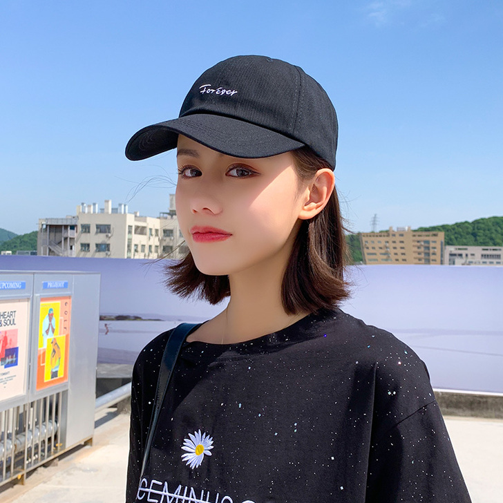 帽子女士韩版潮牌ins棒球帽男百搭夏天鸭舌...