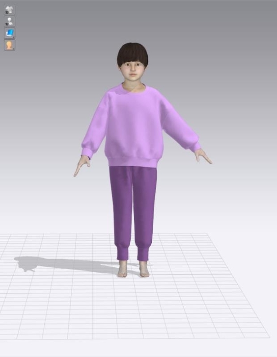 服装3d效果图 虚拟试衣  clo3d服装...