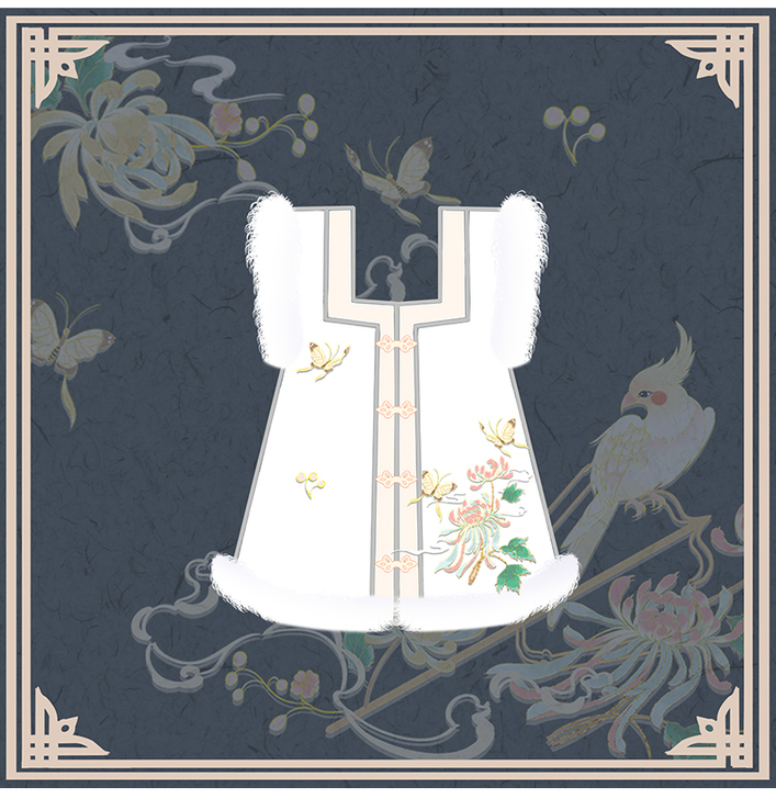 墨子研 汉服女正品原创明制袄裙方领对襟刺绣...