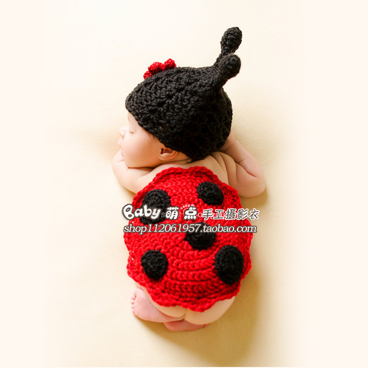 新款影楼儿童摄影服装满月百日宝宝拍照婴儿写...