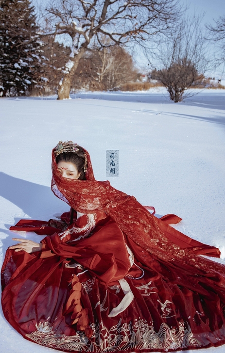 【出租】司南阁原创【星辰宫】汉服女对襟衫裙...