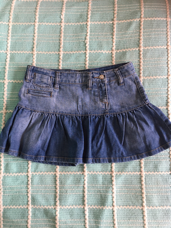 泰国带回牛仔短裙鱼尾裙半身裙a字裙荷叶边复...