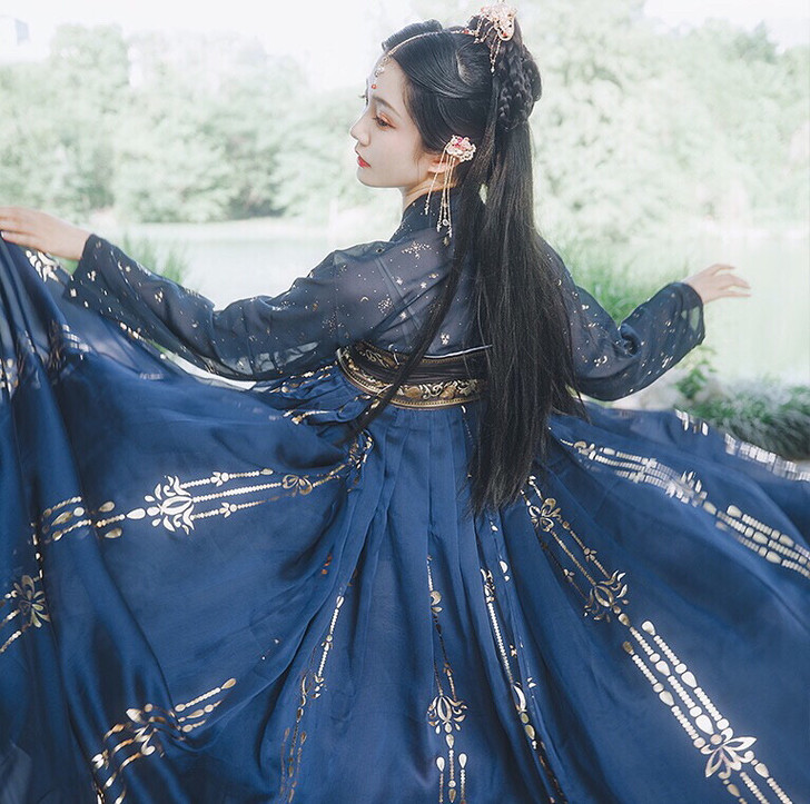 墨子研 璎珞 汉服超级好看m码仅试穿过