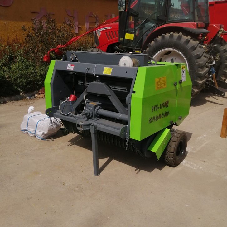小型捡拾打捆机玉米小麦稻草干草收割打包机1...