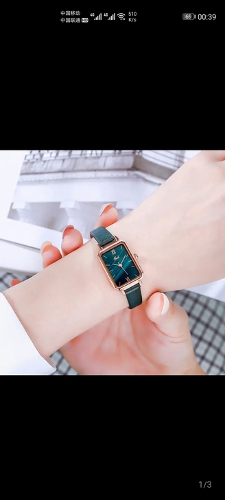 小绿表 新款手表女士防水文艺森系女表,赔钱出