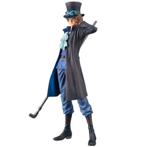 特价 海贼王革命军路飞二哥萨博动漫手办模型...