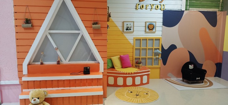 儿童摄影店 经营六年 刚重新装完实景 进购...