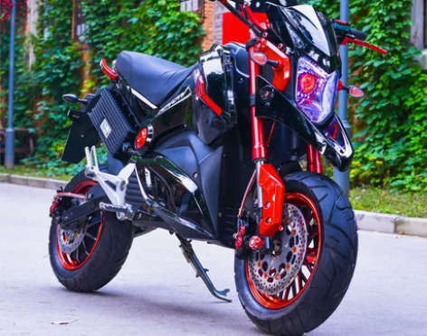 M5电动摩拖车改装72v男电动跑车大功率电...