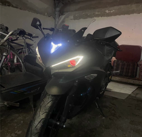 V6电动摩托车72v45a前后碟刹最高时速...