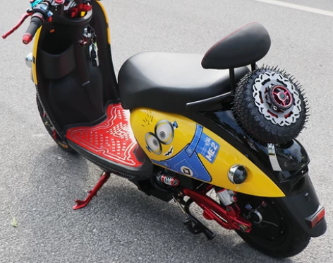 小龟王电动车60V72V男女双人成人电动摩...