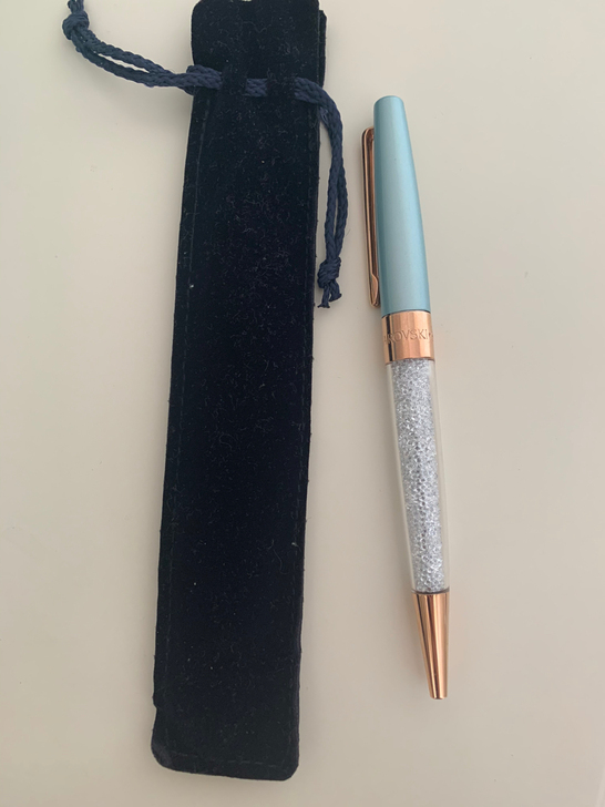 施华洛世奇圆珠笔全新 带笔套 闲置一年没用...