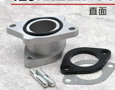 摩托车配钱江宗申125化油器CG125铝接...