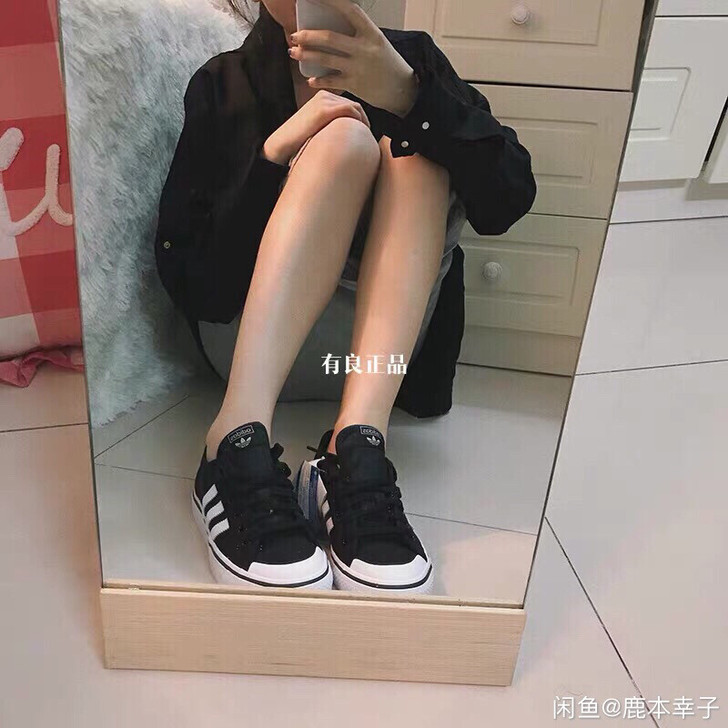 Adidas阿迪达斯lisa同款三叶草ni...
