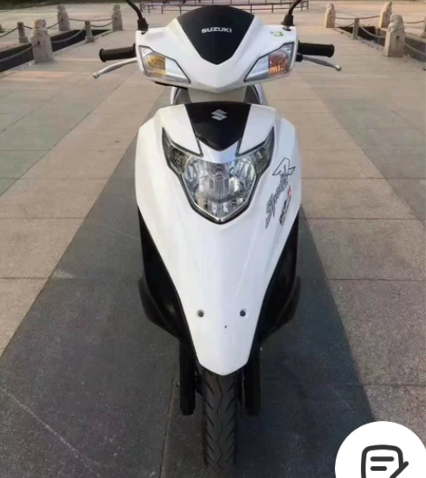 极品铃木红宝电喷125cc 白黑色 成色自...