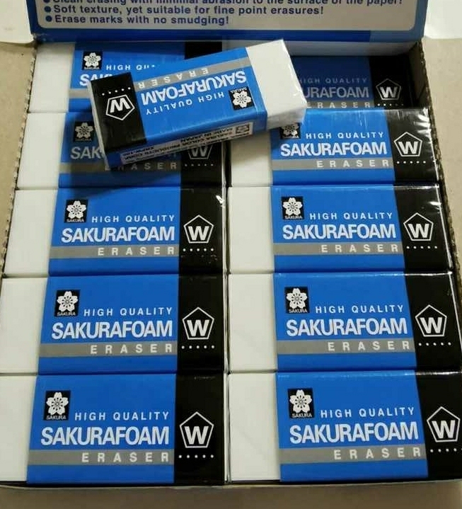 樱花中号橡皮12个