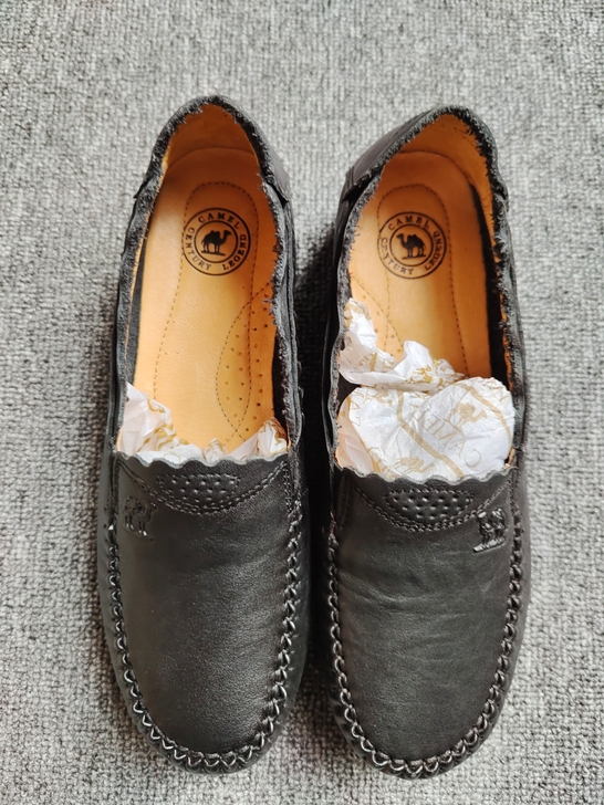 Camel/骆驼正品全新真皮女士妈妈鞋孕妇...