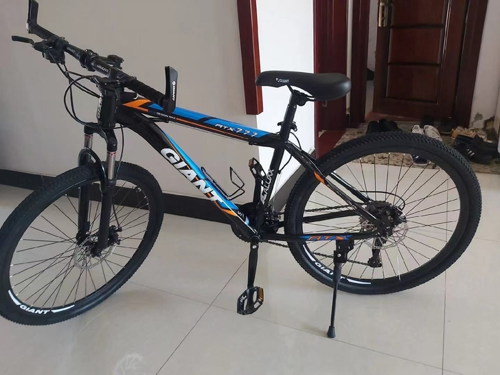 转让捷安特山地车自行车捷安特男女学生变速碟...