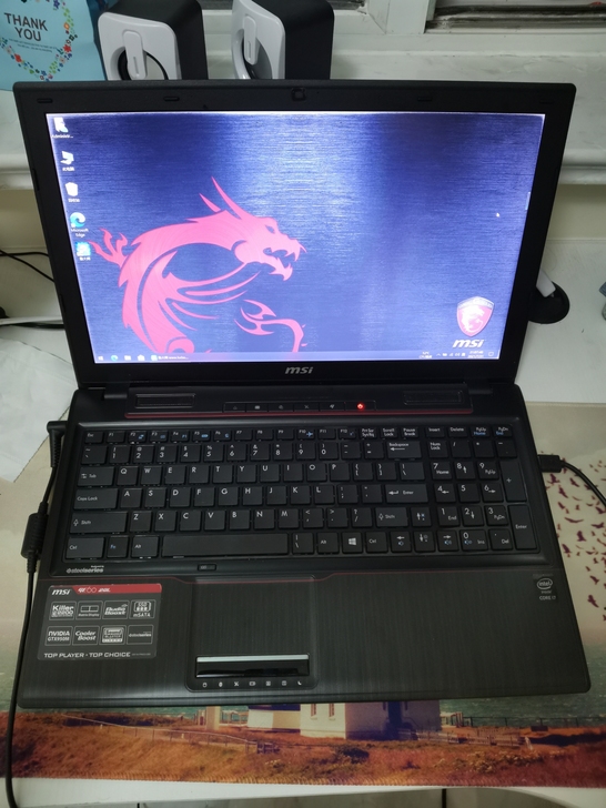 自用微星i7四核笔记本GE60 2PL大容...