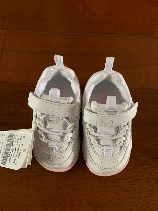 全新FILA斐乐童款老爹鞋，韩国购买，鞋内...