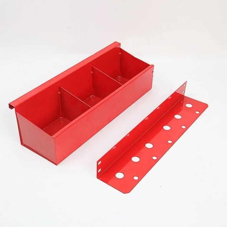 零件盒 工具车配件  挂板插槽维修工具盒配...