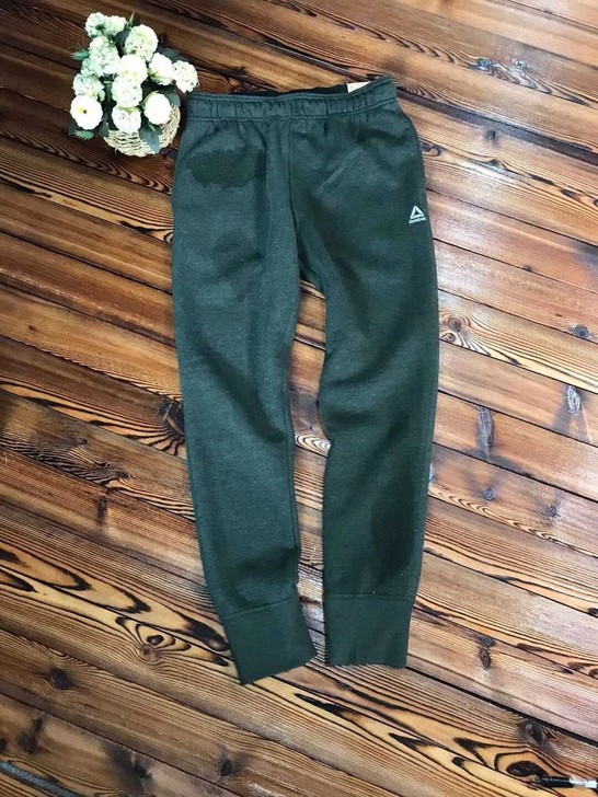 正品锐步Reebok 男款加绒加厚卫裤  ...