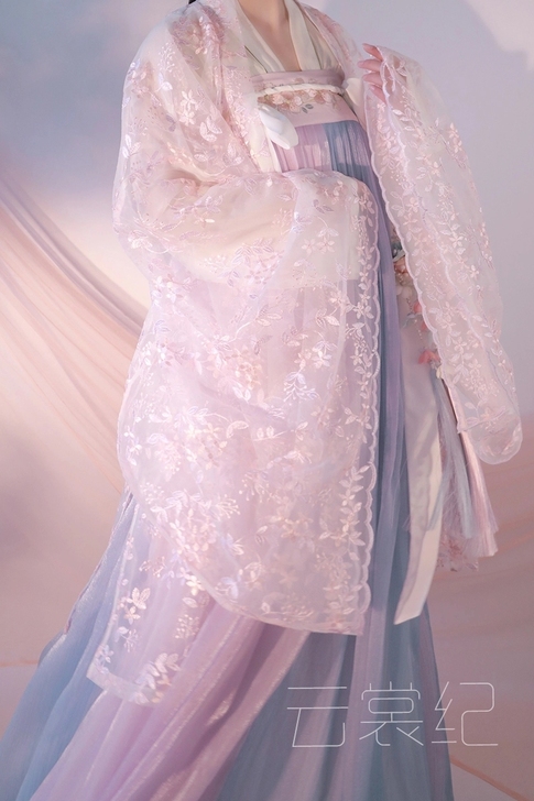 春樱正 齐胸三件套六米摆 转手原因 胖了穿...