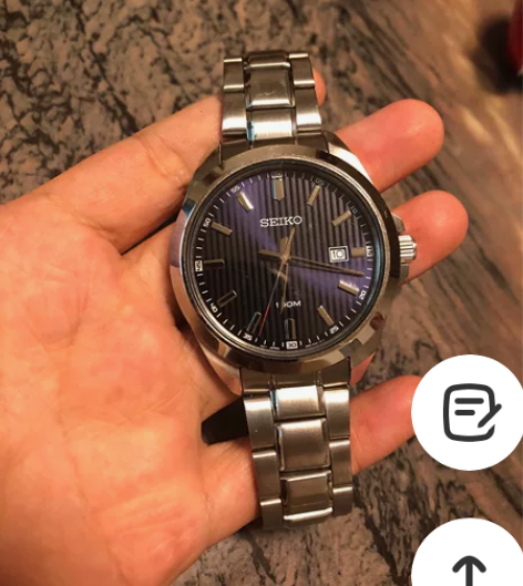 转卖  SEIKO精工手表男日本进口休闲商...