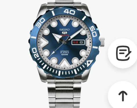 SEIKO精工5号全自动机械表水鬼男表防水...