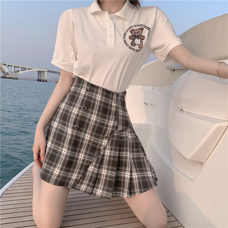 晶美雅 蕾丝雪纺衫