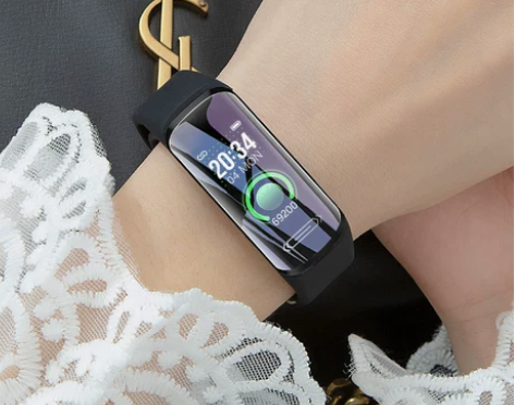 适用于小米华为智能运动手环女多功能心率血压...