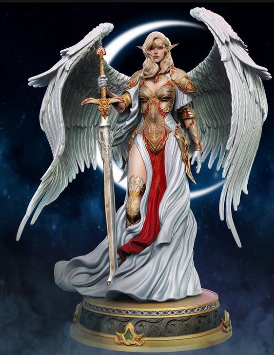 女武神 女武神驱动 3D打印模型stl手办...