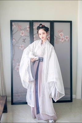 司南阁白芷魏晋风汉服学生古装仙女广袖中国风...