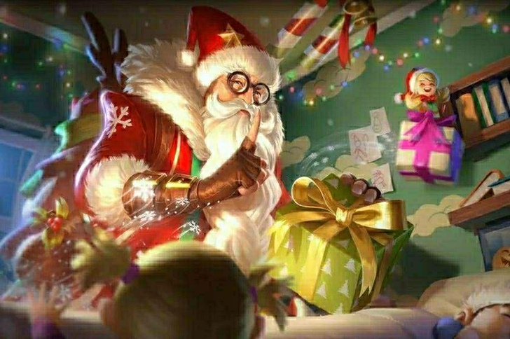 老夫子圣诞老人皮肤,名师点代刷,安卓QQ系...