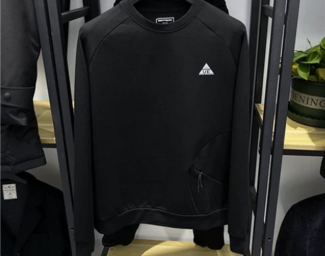 四面弹力罗马布!春秋冬时尚圆领卫衣上衣男 ...