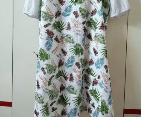 便宜出！ 度假风格背带裙L码，衣服太多出一...