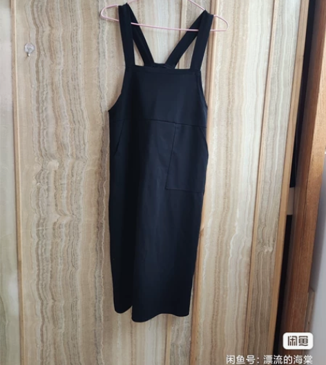 女装韩版宽松减龄背带裙2022春夏新款胖m...