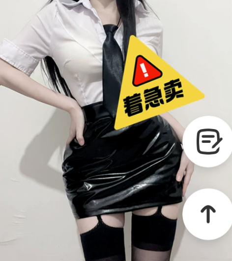 2022年镜面春季女装PU气质港味黑色亮皮...