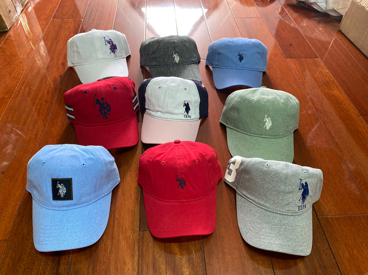 Polo美国潮牌弯檐软顶棉质棒球帽遮阳帽